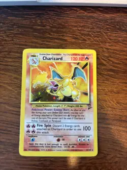1999 Pokemon Charizard 4/102 Base Set Holo Rare WOTC Vintage - Image 1