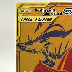 Reshiram & Charizard GX SM247 Promo Holo Card - Image 3