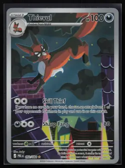 Thievul - 092/084 ME05: Pitch Black Pokemon TCG Card - Image 1