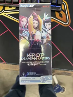 Kpop Demon Hunters: World Tour Collectible Cards Energy Edition Booster Box - Image 1