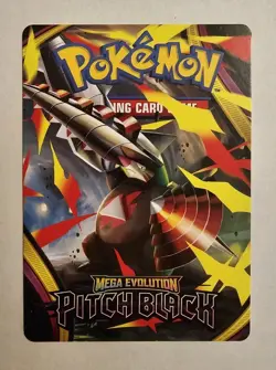 Mega Excadrill ex Trainer Tips Card from ME05: Pitch Black Build and Battle - Image 1