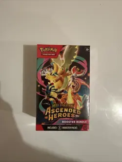 Pokemon TCG Card Mega Evolution Ascended Heroes Booster Bundle Box - NEW SEALED - Image 1