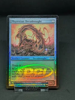 MTG: Phyrexian Dreadnought foil 3 - Judge Cards 2010 - Image 1