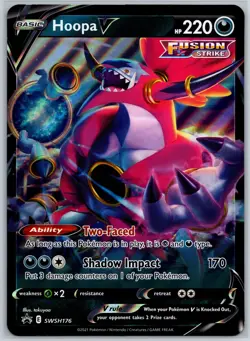 Hoopa V Holo Promo Jumbo Cards SWSH176 NM - Image 1