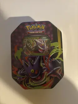 Pokemon TCG Mega Moonlight Tin (1) Trading Cards. Brand New Factory Sealed Cards - Image 1