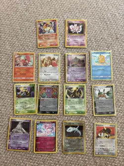 50+ Pokemon TCG Vintage Trading Cards Bundle- 14 Holo - WOTC, Mid Era, Promos - Image 1