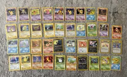 50+ Pokemon TCG Vintage Trading Cards Bundle- 14 Holo - WOTC, Mid Era, Promos - Image 2
