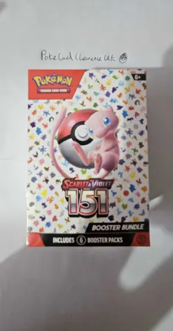 Pokemon TCG 151 Scarlet and Violet Booster Bundle Trading Cards Set - 6 Packs 820650853210 - Image 1