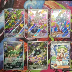 Pokemon- TCG Trading Cards lot of 6 636996769739 - Image 1