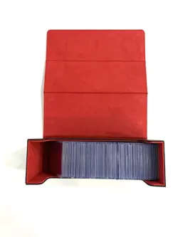 Trading Card Storage Box Case With 100 Top Loaders Pokemon TCG Sports Cards - Image 4
