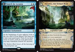 1x Search for Azcanta Heavy Play MTG Magic - Kid Icarus - - Image 1