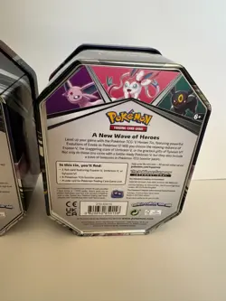 EMPTY Pokemon TCG Tins (2) - Sylveon and Umbreon - No cards - Image 5