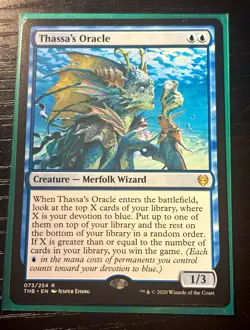 Wizards of the Coast Thassa's Oracle THB Rare Regular Creature 073/254 MINT - Image 1
