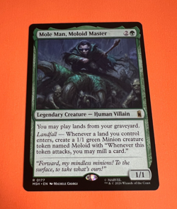 MTG - Mole Man, Moloid Master - Marvel Super Heroes - Image 1