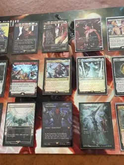 MTG Final Fantasy LOT Cloud, Terra, Sephiroth Borderless Foil 2 Decks LOOK SURGE - Image 5