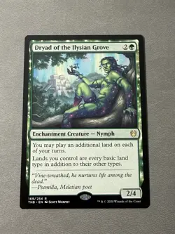 Dryad of the Ilysian Grove MTG Theros Beyond Death Magic #169 NM - Image 1
