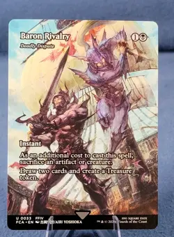 MTG Baron Rivalry - Deadly Dispute (Showcase) Normal NM FINAL FANTASY Magic 🔮 C - Image 1