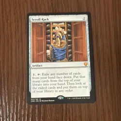 MTG Magic the Gathering Scroll Rack Commander Legends LP - Image 1