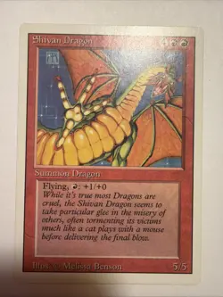 Shivan Dragon Revised Edition Regular - Image 2