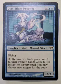Uyo, Silent Prophet Champions of Kamigawa - MTG RARE VINTAGE - Image 1
