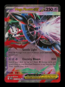 HOLO MEGA FLOETTE EX DOUBLE RARE 035/086 NM POKEMON - Image 1