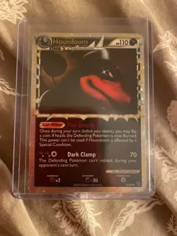 Pokemon TCG Houndoom Prime 82/90 Undaunted Holo - Image 1
