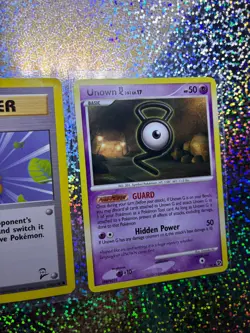 2008 Pokemon TCG Diamond & Pearl Great Encounters Regular 57/106 Unown G - Image 3