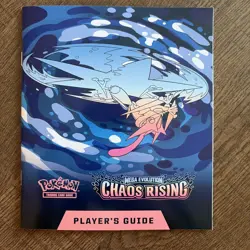 Chaos Rising Player‘s Guide Book from Pokemon TCG Elite Trainer Box ETB - Image 1