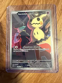 Pokemon TCG Team Rockets Mimikyu IR 238/217 Ascended Heroes Near Mint Condition - Image 1