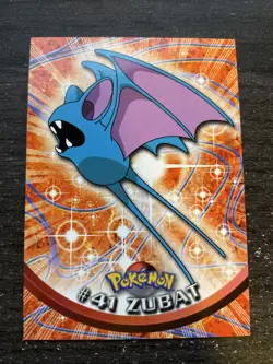 CARTE POKEMON TOPPS ENGLISH - #41 ZUBAT / NOSFERAPTI PROCHE DU NEUF/NM - Image 1