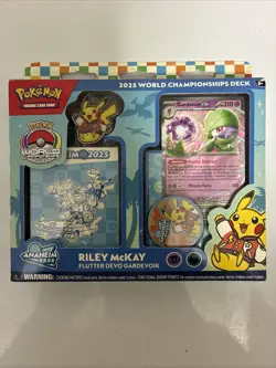 Pokemon TCG 2025 World Championships Deck Riley McKay Flutter Devo Gardevoir - Image 1