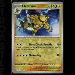 Electivire 054/162 Temporal Forces - Reverse Holo - Uncommon - Pokemon TCG - Image 1