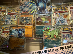 Pokemon TCG Prismatic Evolutions Lucario Ex & Tyranitar Ex Premium Collection - Image 3