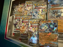 Pokemon TCG Prismatic Evolutions Lucario Ex & Tyranitar Ex Premium Collection - Image 4