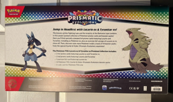 Pokemon TCG Prismatic Evolutions Lucario Ex & Tyranitar Ex Premium Collection - Image 5