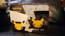 Pokemon TCG Celebrations 25th Anniversary Collector's Chest Lunchbox Sealed New - Image 2