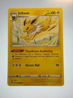 Jolteon 047/185 Pokemon TCG SWSH: Vivid Voltage NM - Image 1
