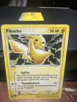Pikachu 012 Promo Holo Card MP Condition - Image 1