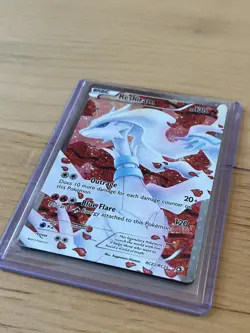 Pokemon Reshiram Full Art Rc22/Rc25 Legendary Treasures: Radiant Collection Holo - Image 2