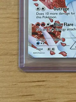 Pokemon Reshiram Full Art Rc22/Rc25 Legendary Treasures: Radiant Collection Holo - Image 3