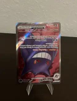 Gengar ex 193/162 Temporal Forces Ultra Rare Full Art Pokemon Near Mint - Image 2