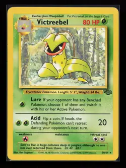 Victreebel 30/64 Rare Jungle Non Holo Pokemon Card - Image 1
