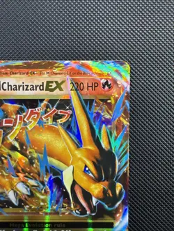Mega M Charizard Y EX 13/108 XY Evolutions Holo 2016 Pokemon Card NM #29 - Image 2