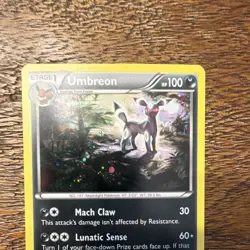 The Pokemon Company Pokemon TCG Umbreon XY96 XY Holo Promo Stage 1 100 HP Eng - Image 2