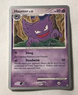 Pokemon TCG Jason Martinez Haunter 40/100 World Championship Decks English 2009 - Image 1