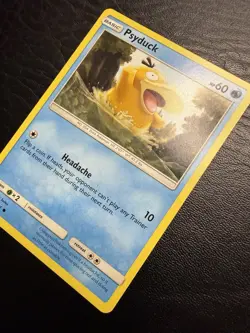 Pokemon TCG Psyduck Sun & Moon - Team Up 26/181 Regular Common NM - Image 4