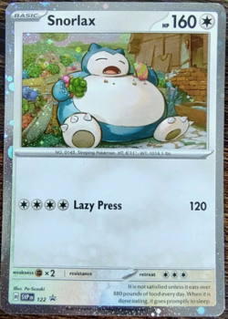 Snorlax SVP 122 - Cosmos Holo - Promo - NM/M - Image 1