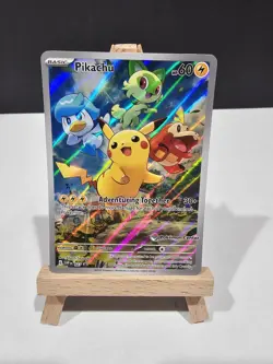 Pokemon TCG - Pikachu 027 Promo POKEMON CENTER EXCLUSIVE CLEAN - Image 1
