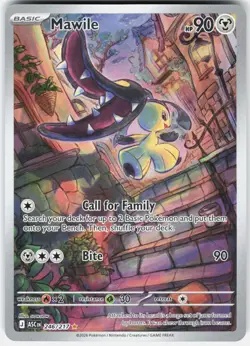 Pokemon Mawile 246/217 Illustration Rare Ascended Heroes Pokemon Holo Near Mint - Image 1