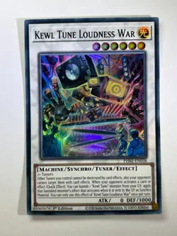 Kewl Tune Loudness War PHRE-EN038 Super Rare 1st Edition YuGiOh Card NM - Image 1